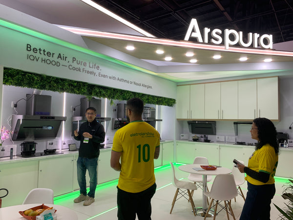 Arspura Showcases Innovative Range Hoods at Eletrolar Show Brazil 2026