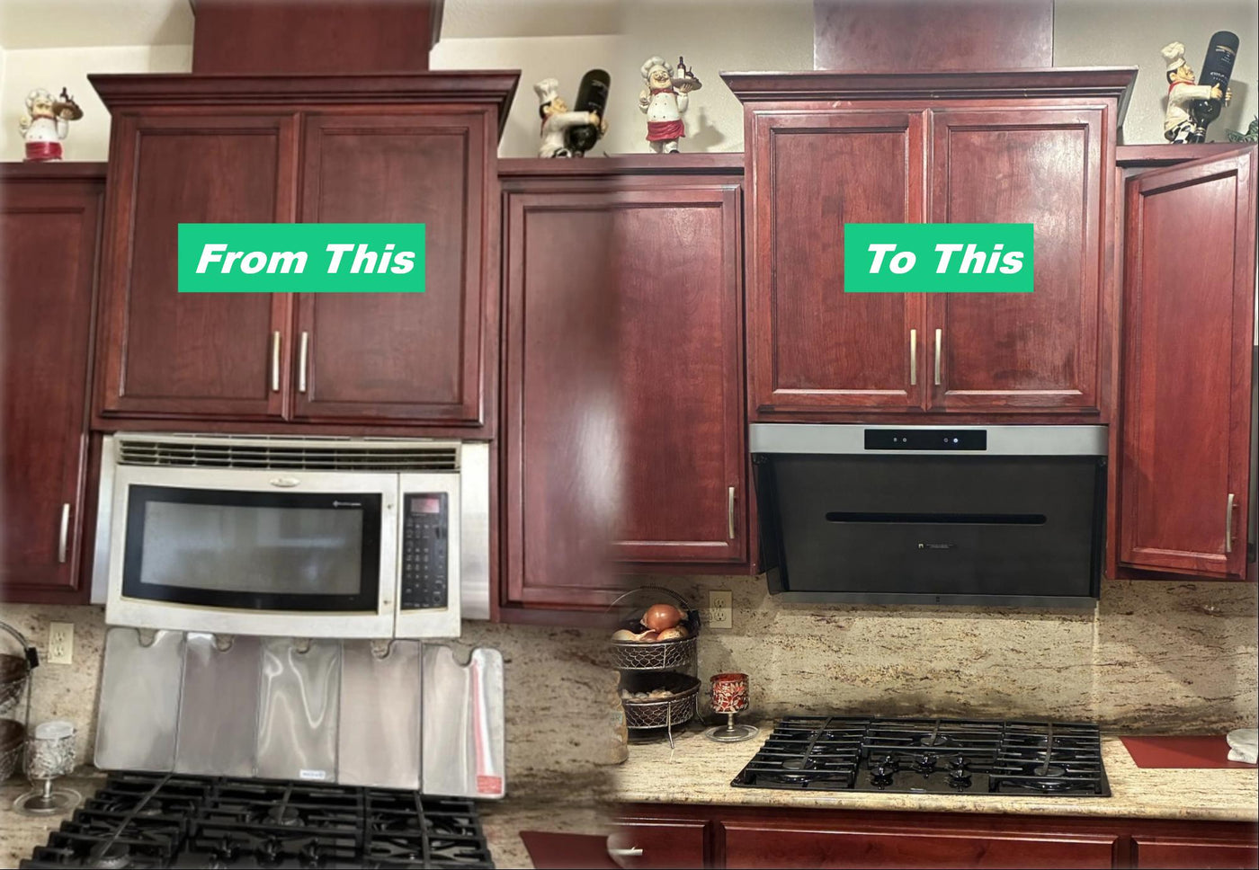 Microwave Hood vs Range Hood