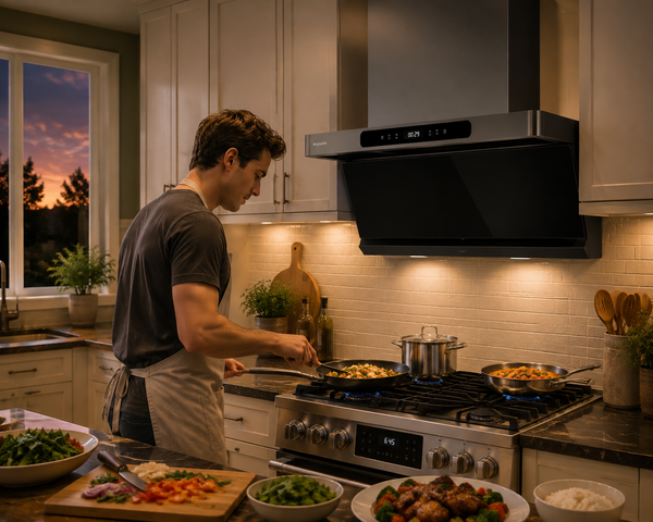 Does Where You Place Your Pots Affect Range Hood Performance?