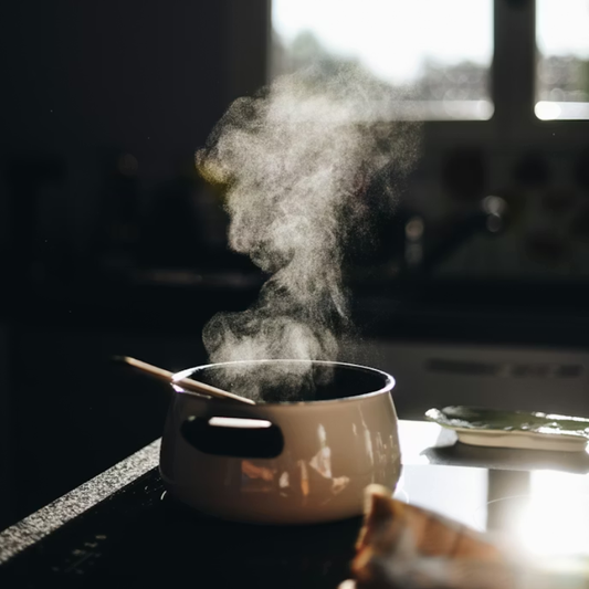 Emphasizes the volume of air pollution generated during cooking