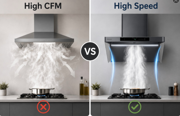 Why Does My Range Hood Have High CFM but Poor Smoke Capture?