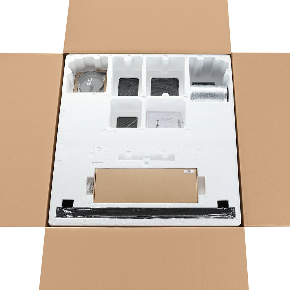 Arspura Black 36'' P1 IQV Range Hood