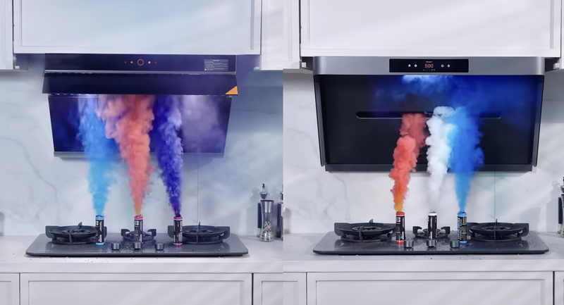 Captures Smoke At The Source, Keeping Your Kitchen Fresh!