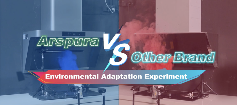 Fume Suction Test: Arspura VS Other Range Hoods