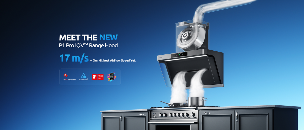 arspura p1 pro range hood new launch with 17m/s high speed yet