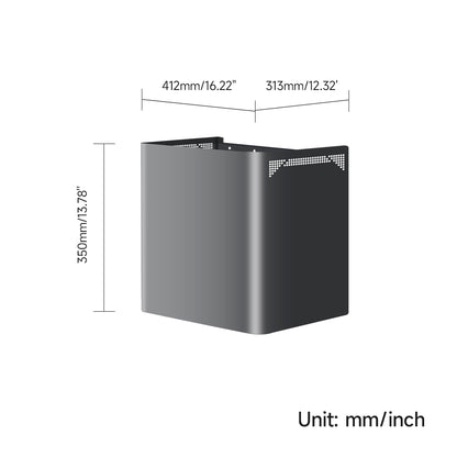 P1 Duct Cover Extension